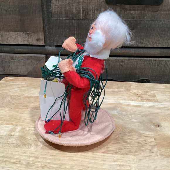 Annalee Mobilitee Dolls 7" Mr. Indoor Sanda w/ Lights Doll 1994 - Picture 3 of 7